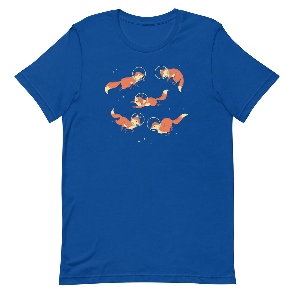 Foxes In Space Men's Signature Tee