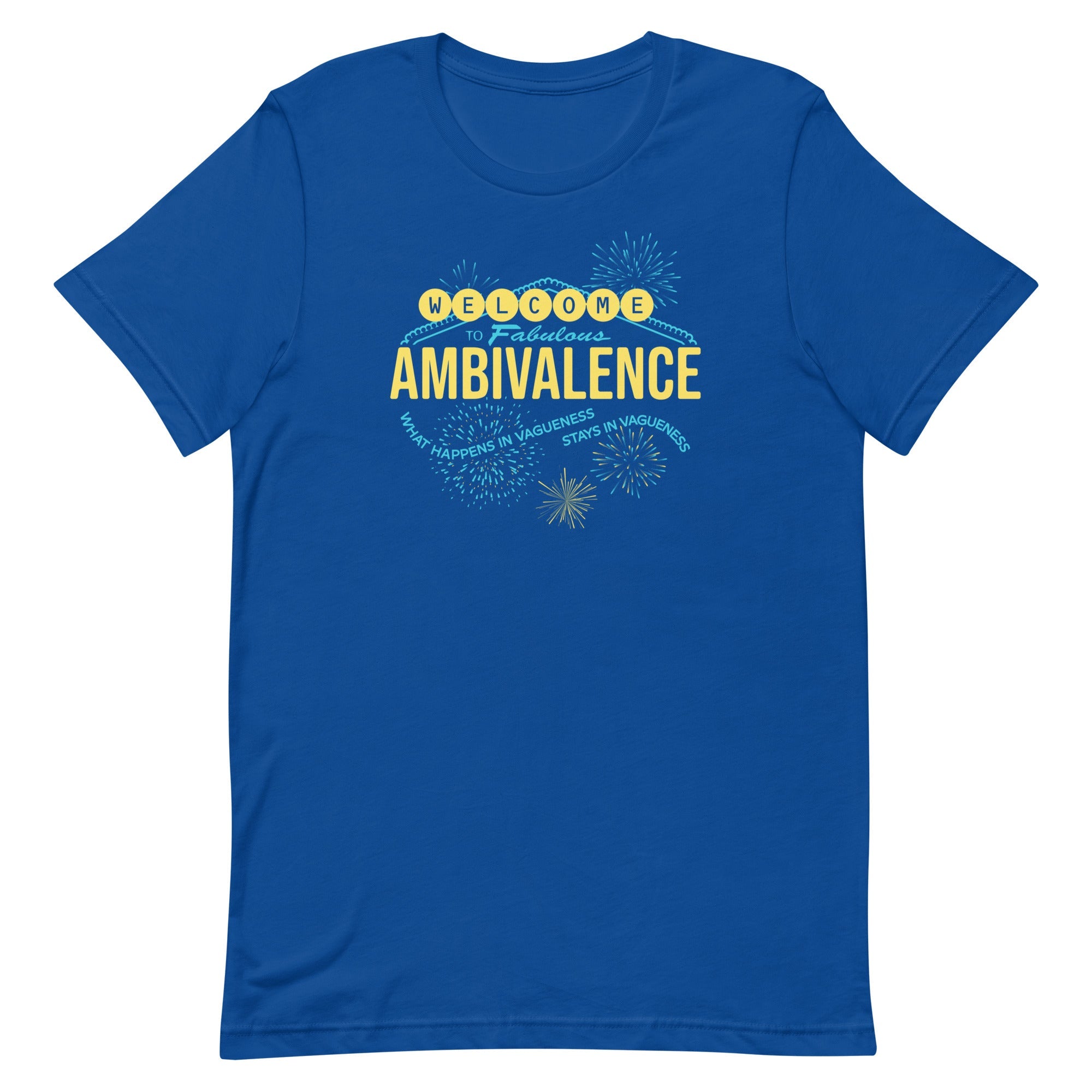 Welcome To Fabulous Ambivalence Men's Signature Tee