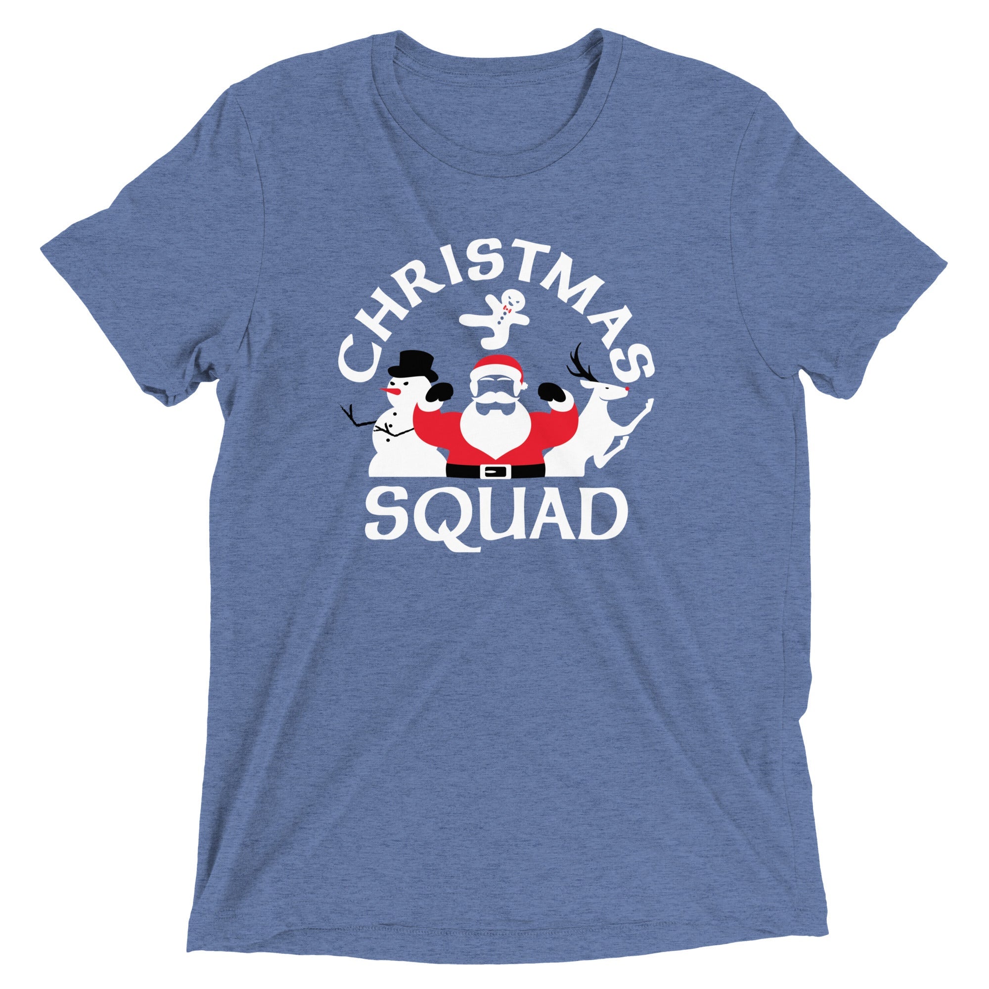Christmas Squad Men's Tri-Blend Tee