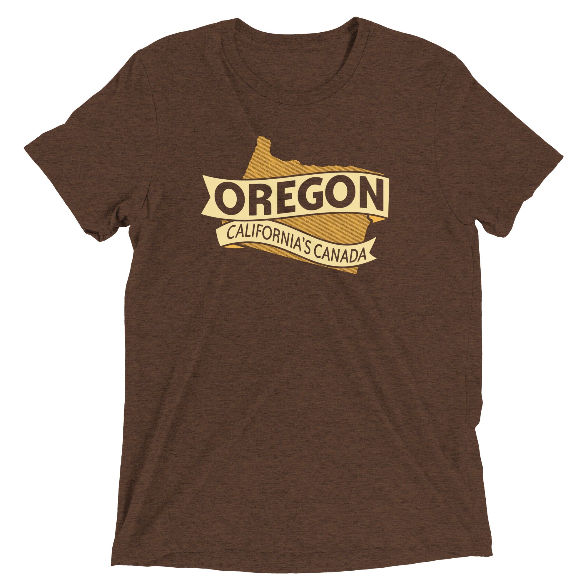 Oregon California's Canada Men's Tri-Blend Tee