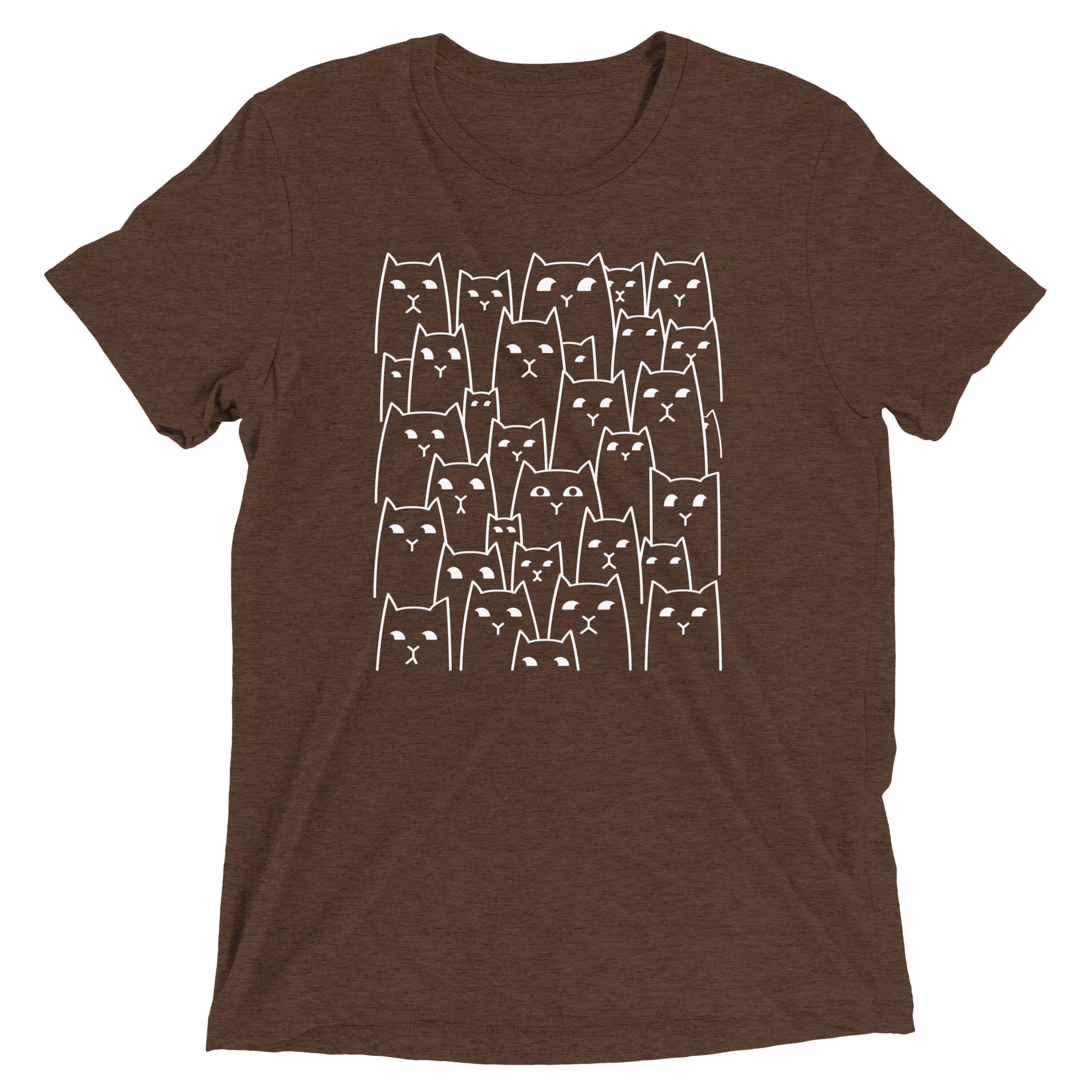Suspicious Cats Men's Tri-Blend Tee