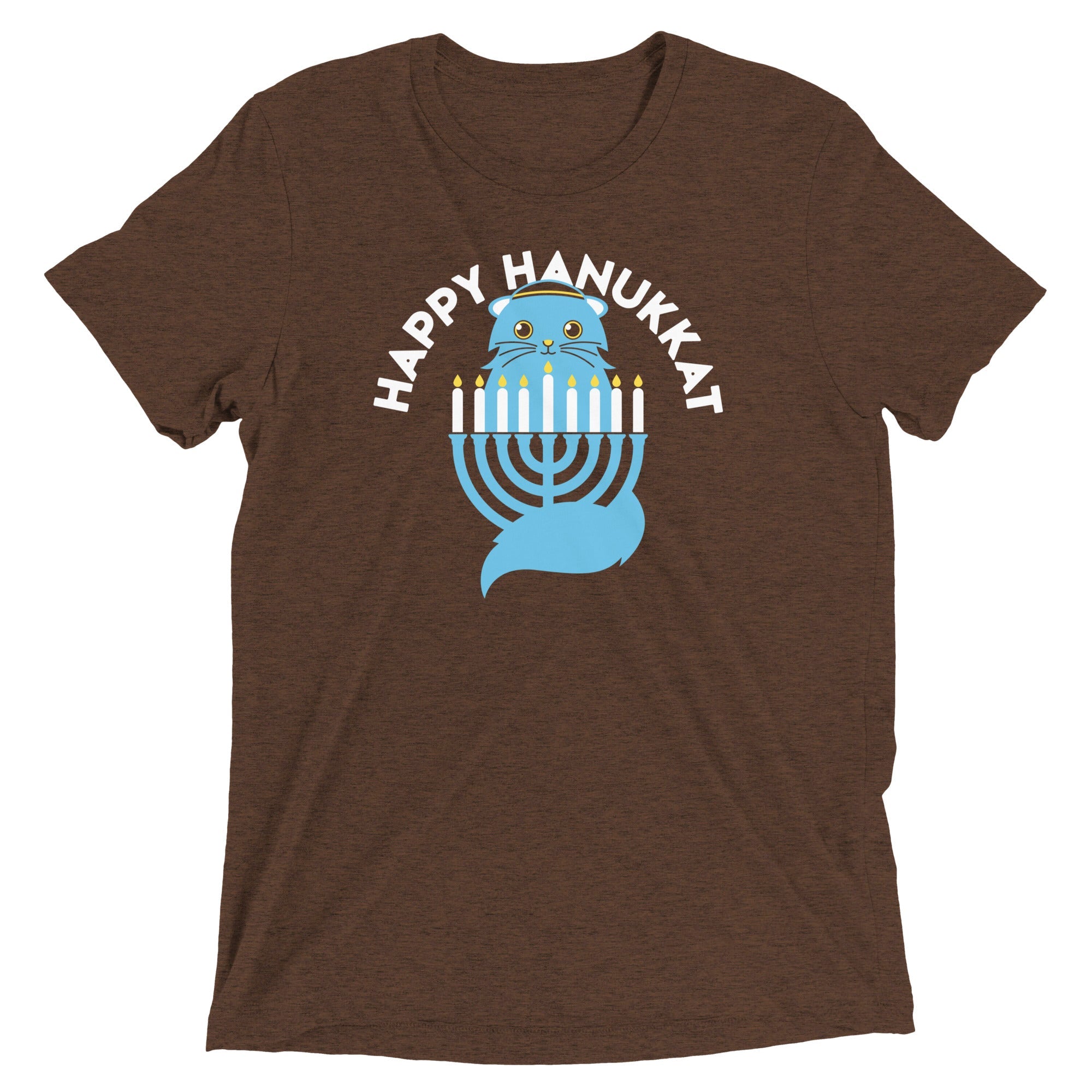 Happy Hanukkat Men's Tri-Blend Tee