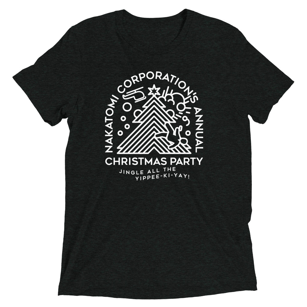 Nakatomi Christmas Party Men's Tri-Blend Tee
