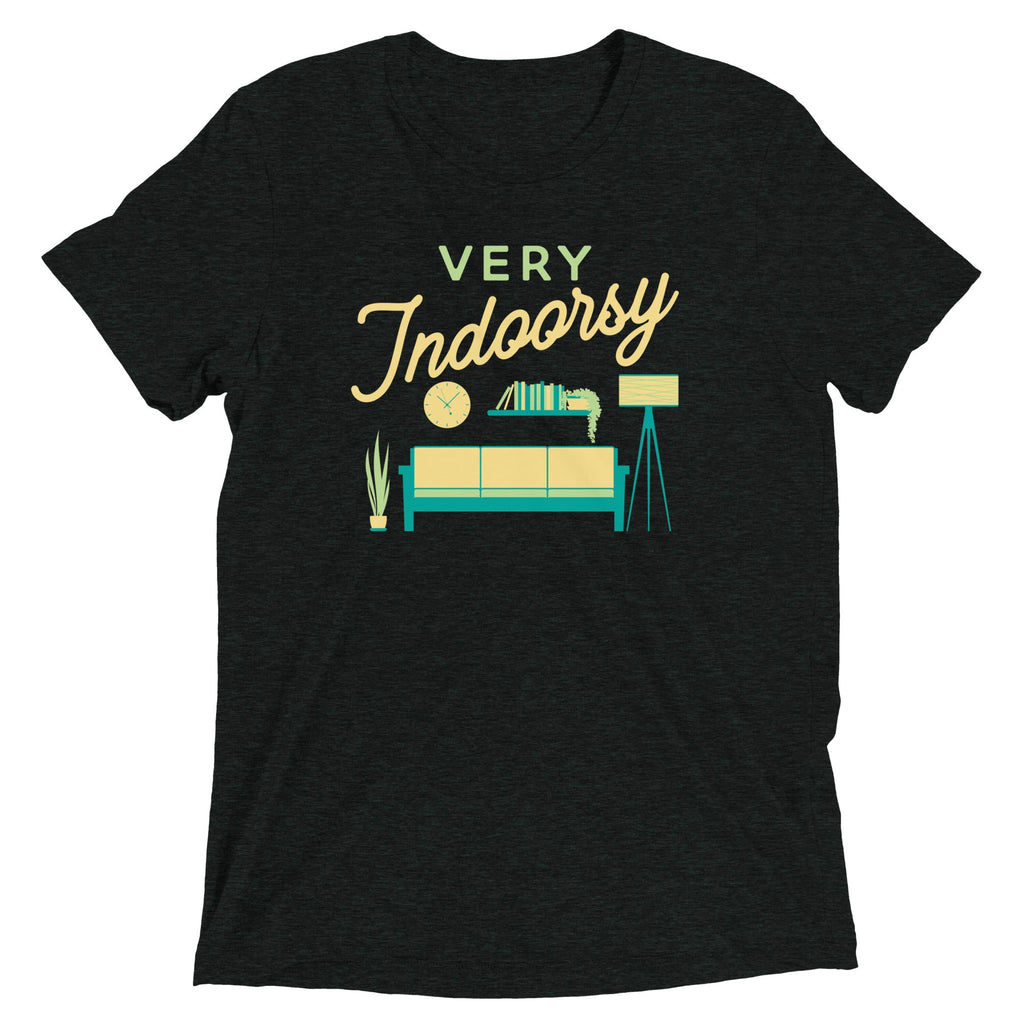 Very Indoorsy Men's Tri-Blend Tee