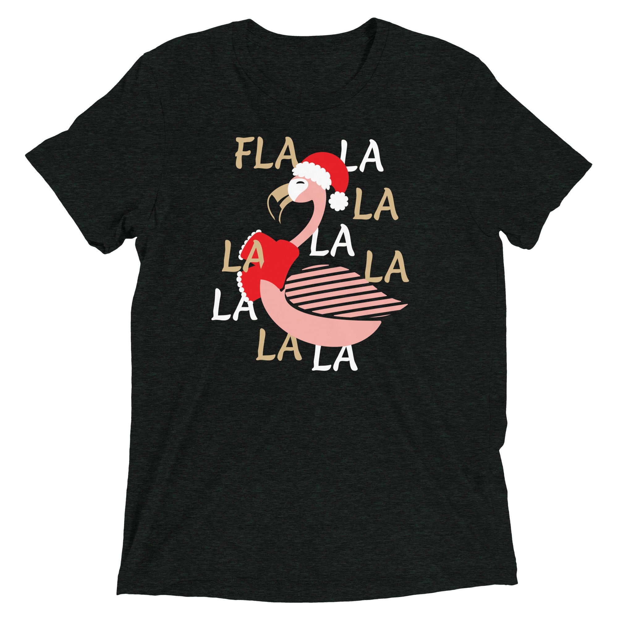 Fla La La Lamingo Men's Tri-Blend Tee