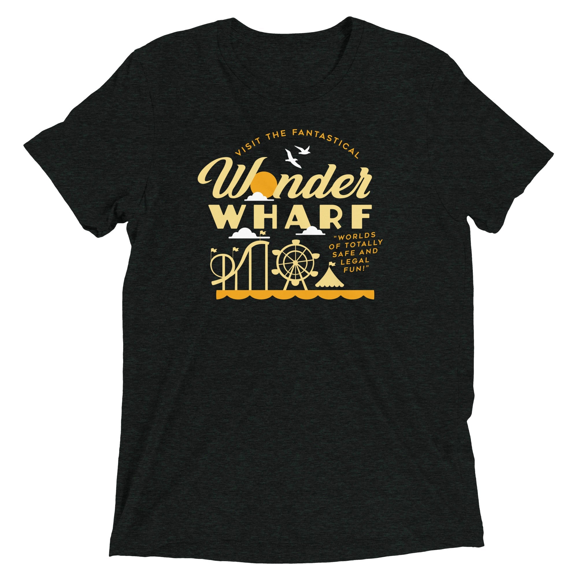 Wonder Wharf Men's Tri-Blend Tee
