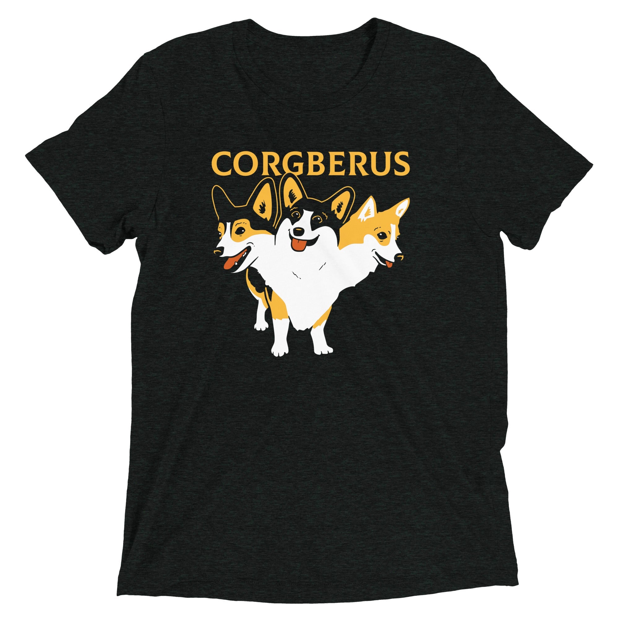 Corgberus Men's Tri-Blend Tee