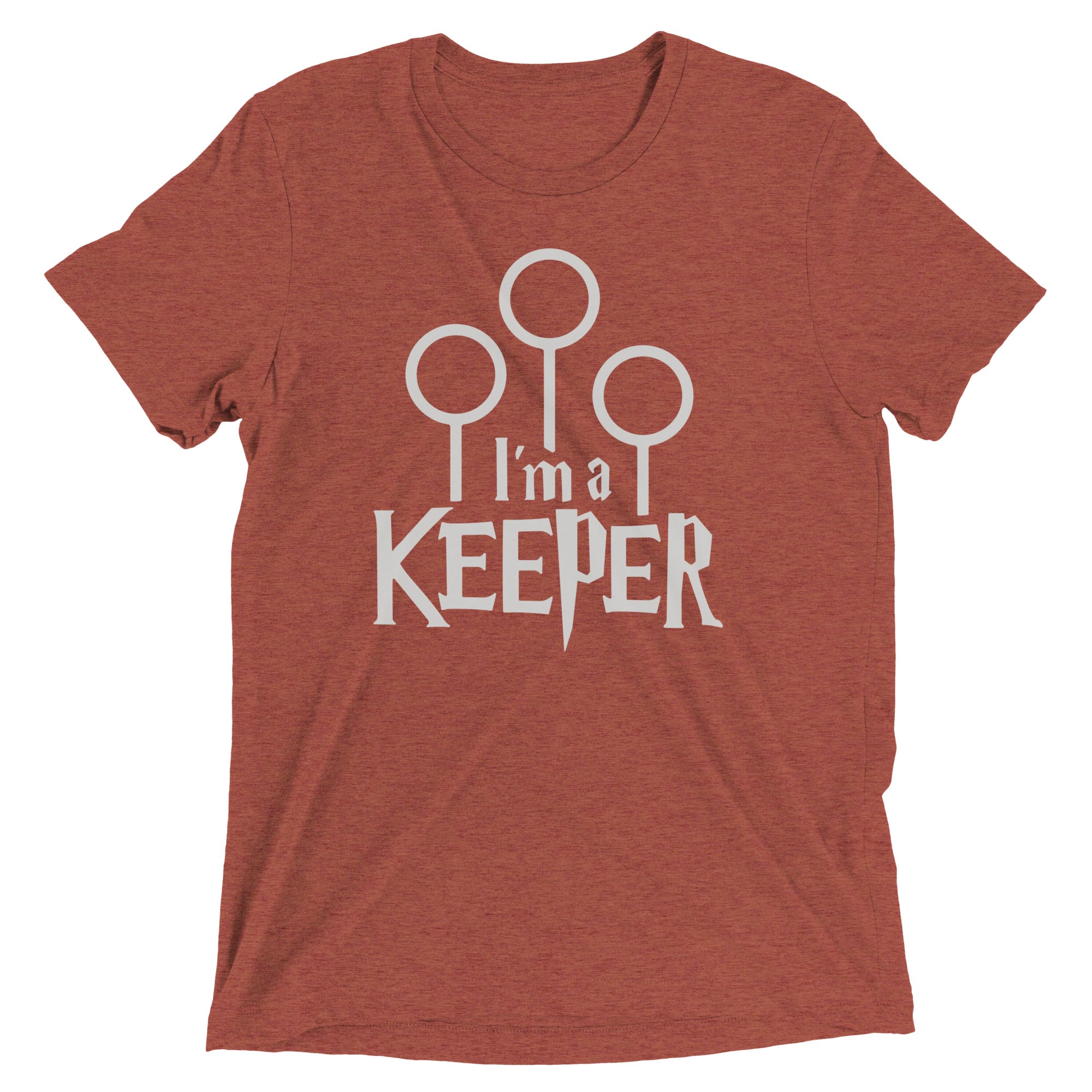 I'm A Keeper Men's Tri-Blend Tee
