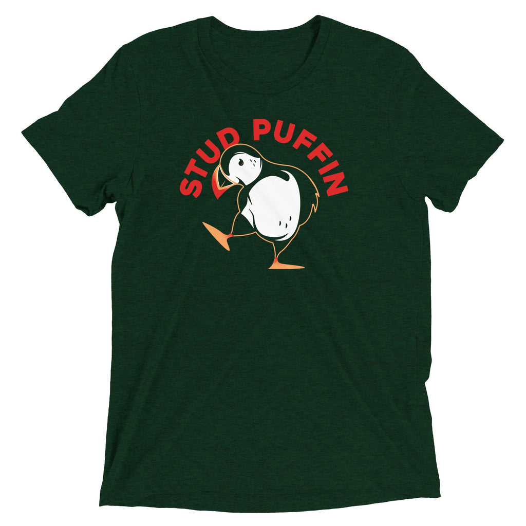 Stud Puffin Men's Tri-Blend Tee