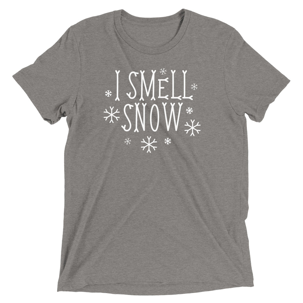 I Smell Snow Men's Tri-Blend Tee