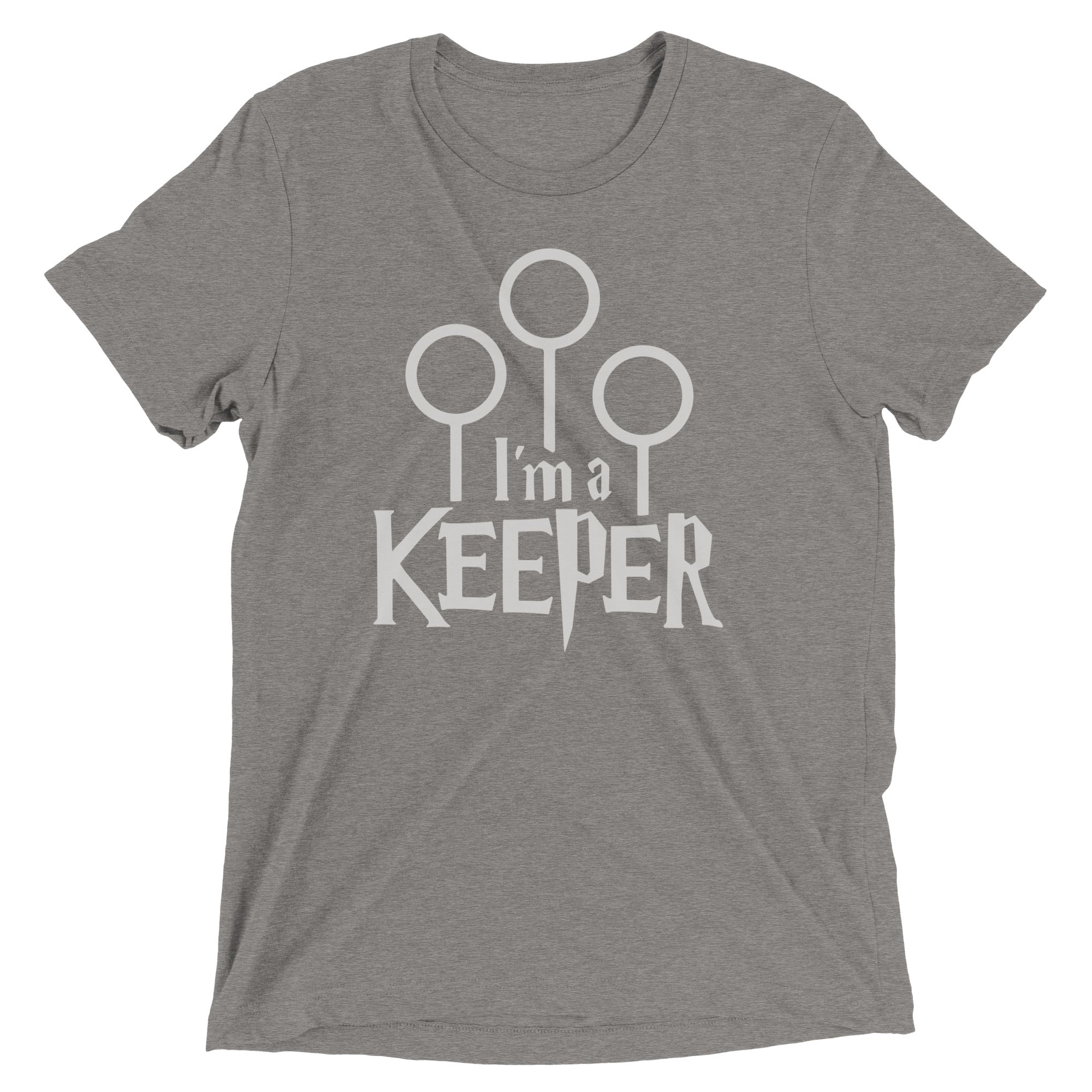 I'm A Keeper Men's Tri-Blend Tee