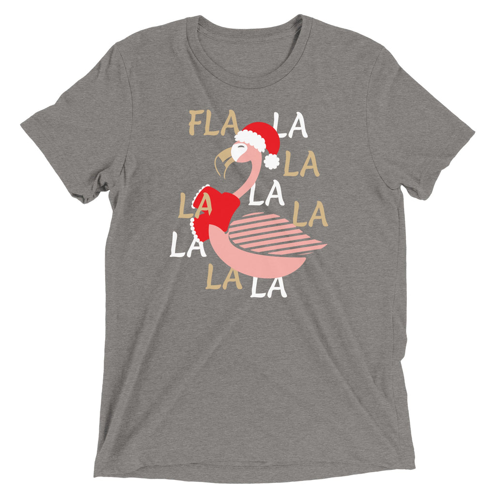 Fla La La Lamingo Men's Tri-Blend Tee