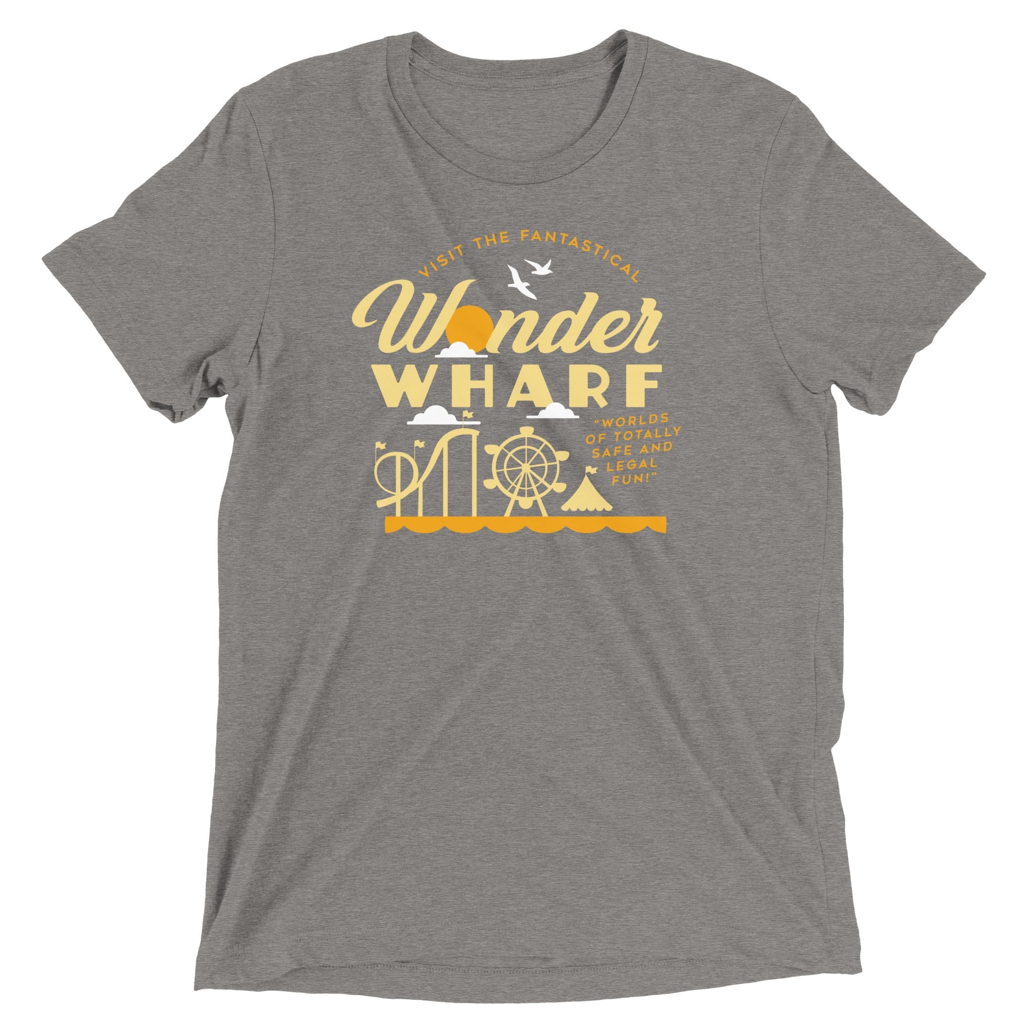 Wonder Wharf Men's Tri-Blend Tee