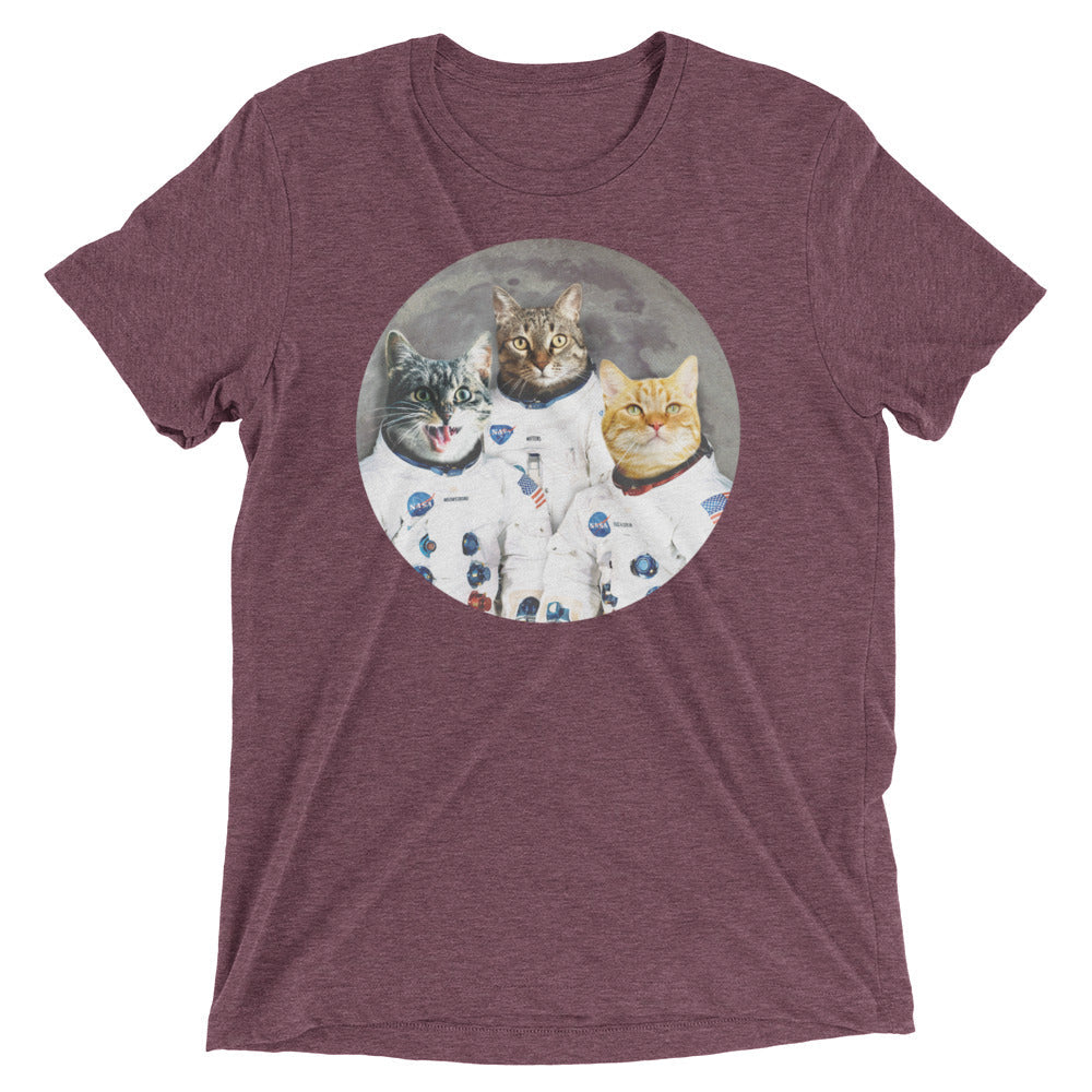 Catstronauts Men's Tri-Blend Tee