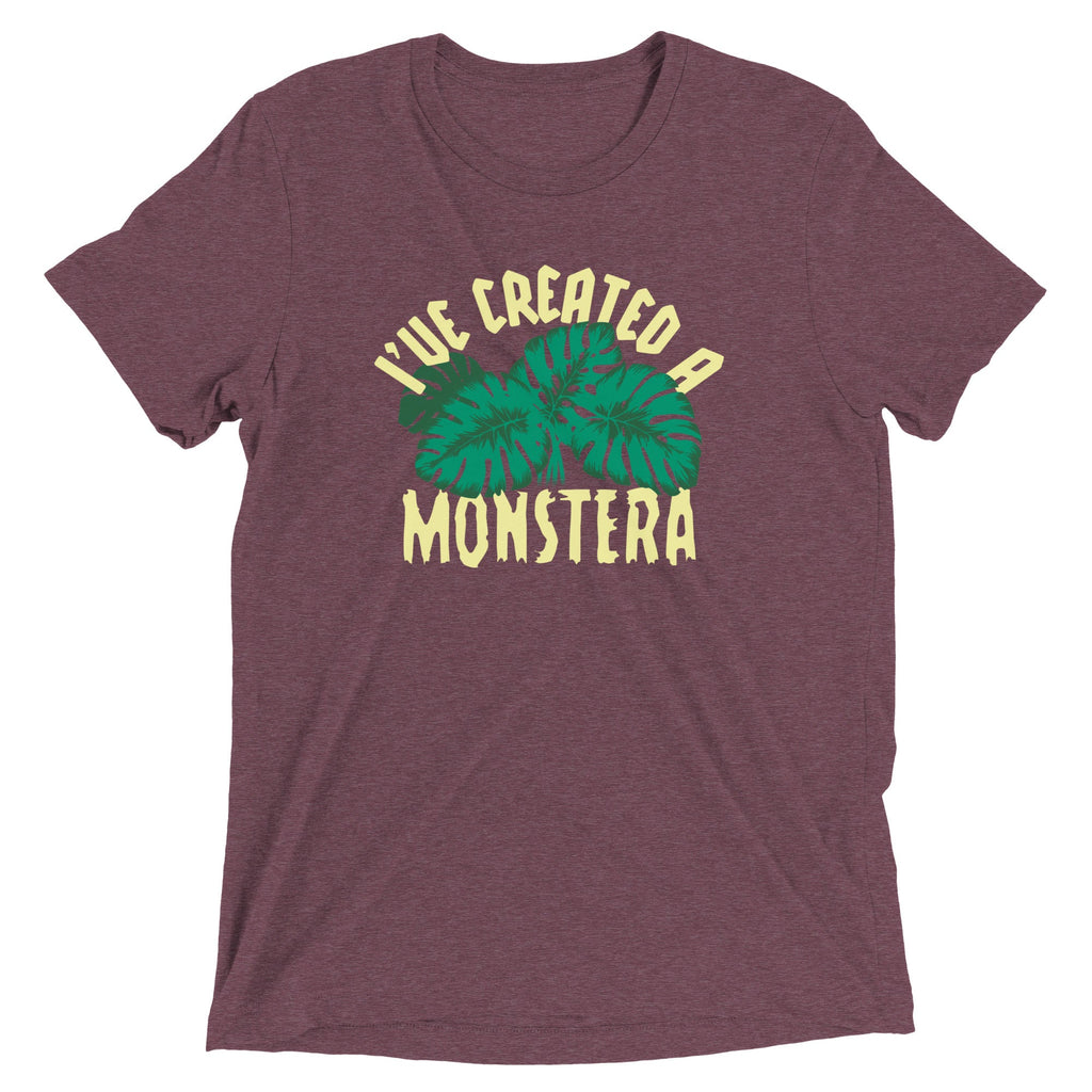 I've Created A Monstera Men's Tri-Blend Tee