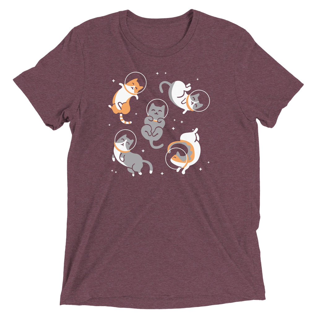 Cats In Space Men's Tri-Blend Tee
