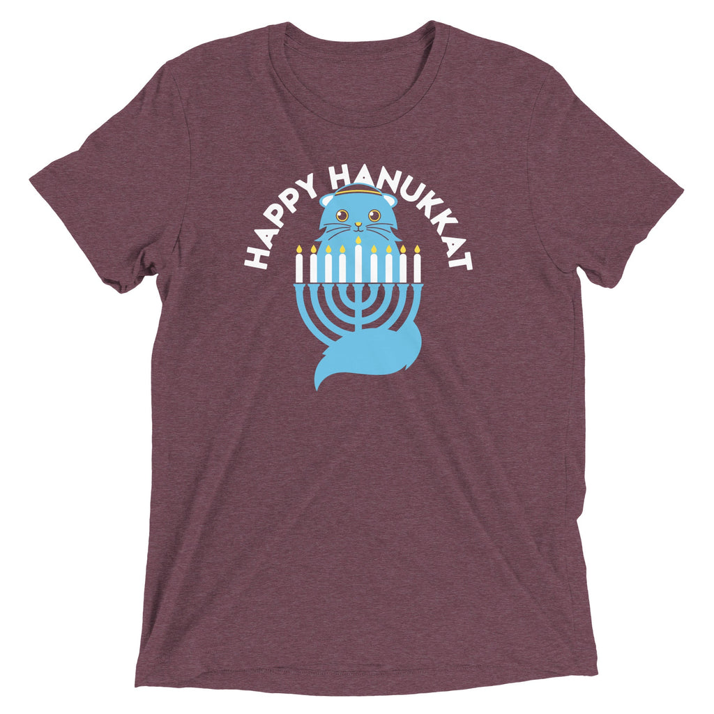 Happy Hanukkat Men's Tri-Blend Tee
