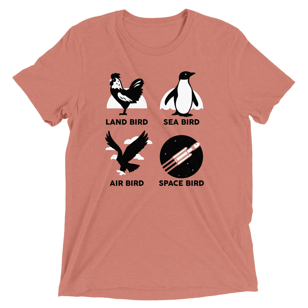 Types Of Birds Men's Tri-Blend Tee