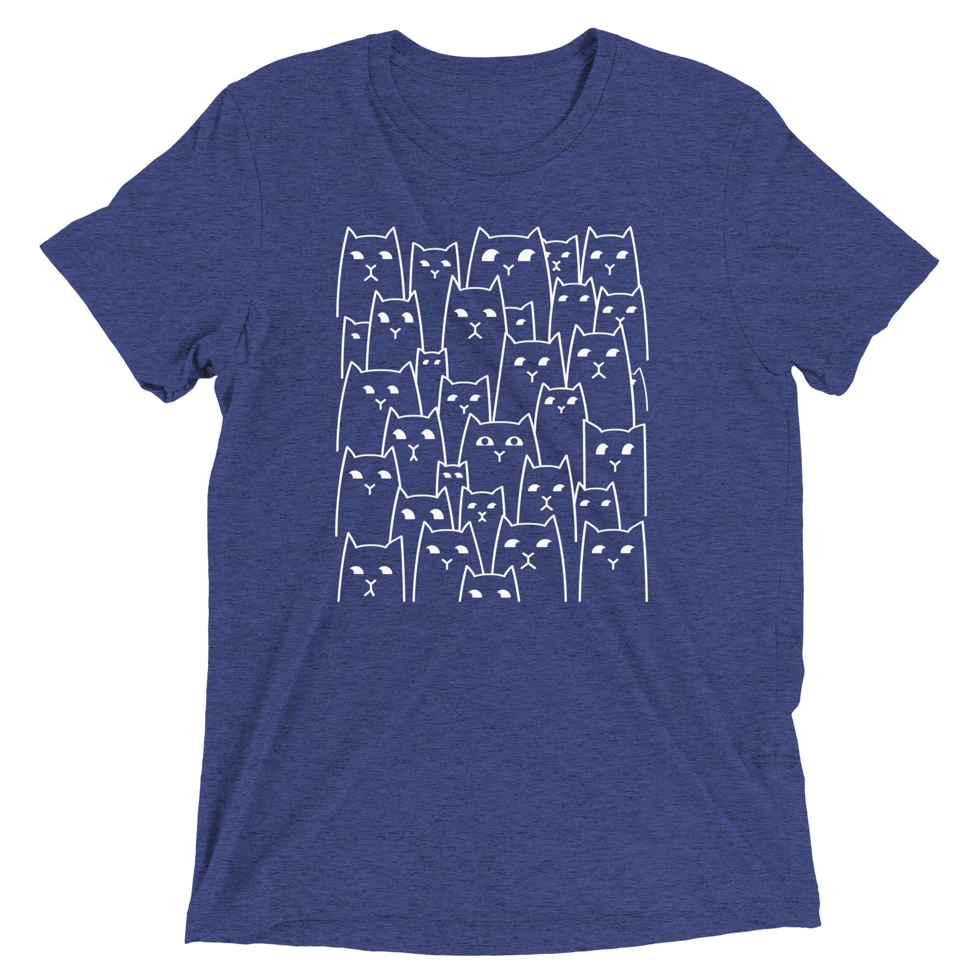 Suspicious Cats Men's Tri-Blend Tee
