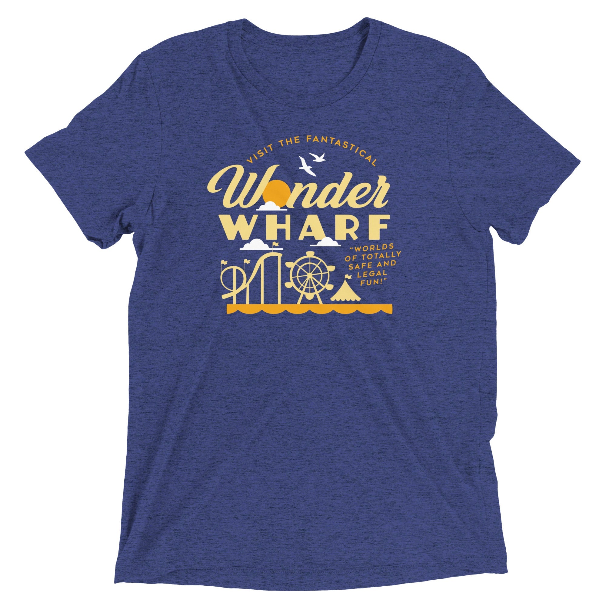 Wonder Wharf Men's Tri-Blend Tee