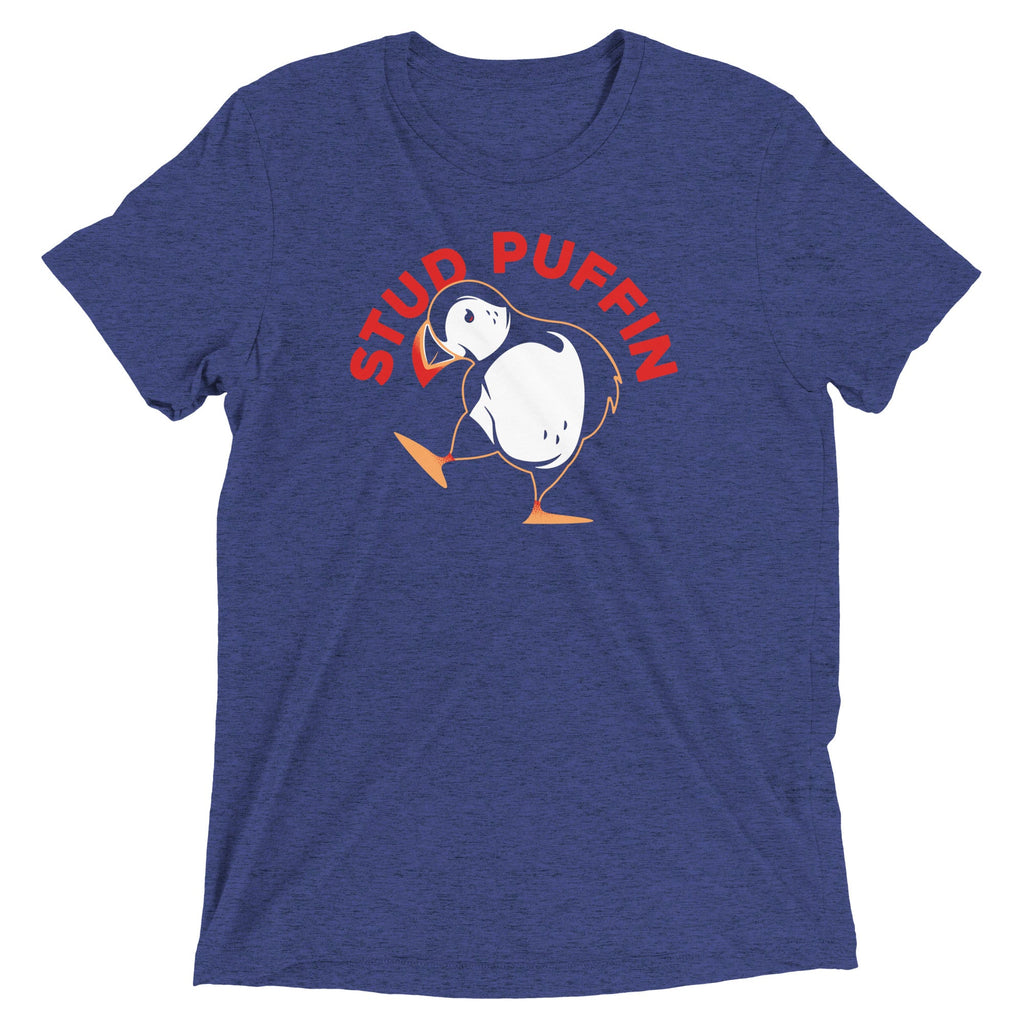 Stud Puffin Men's Tri-Blend Tee