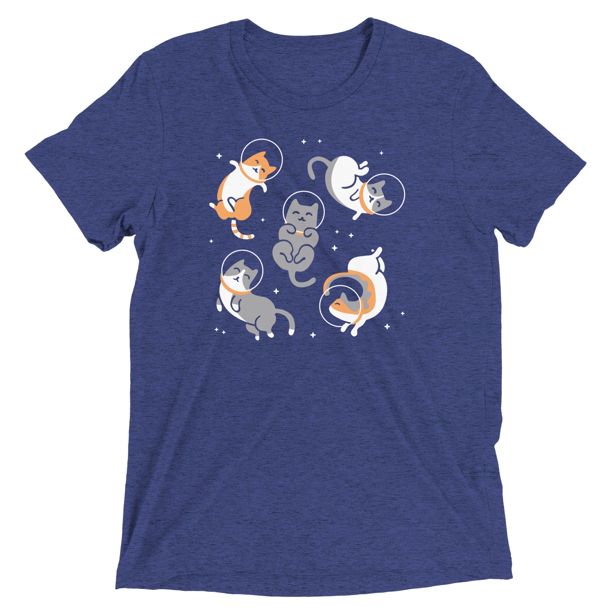 Cats In Space Men's Tri-Blend Tee