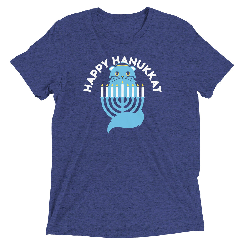 Happy Hanukkat Men's Tri-Blend Tee