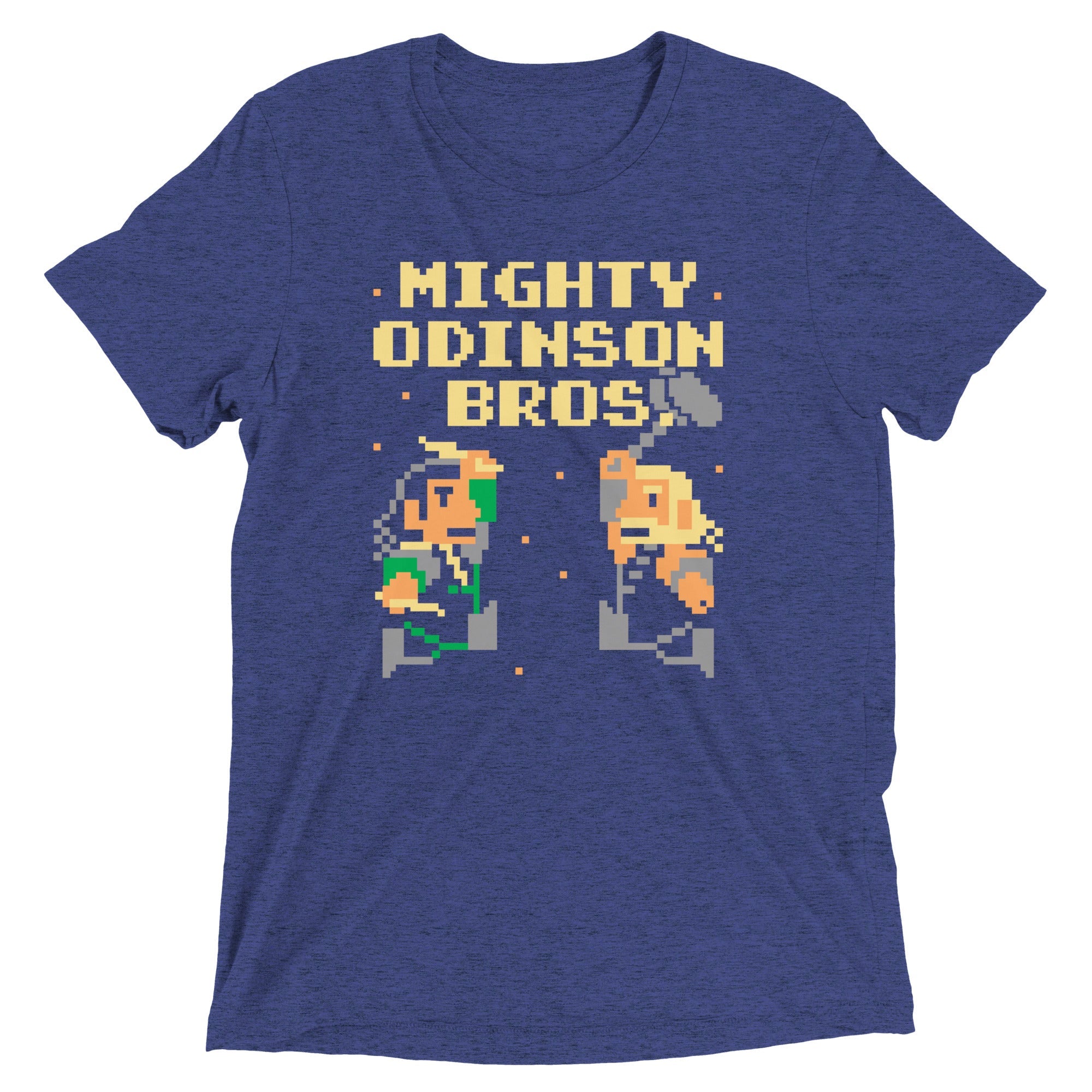 Mighty Odinson Bros Men's Tri-Blend Tee