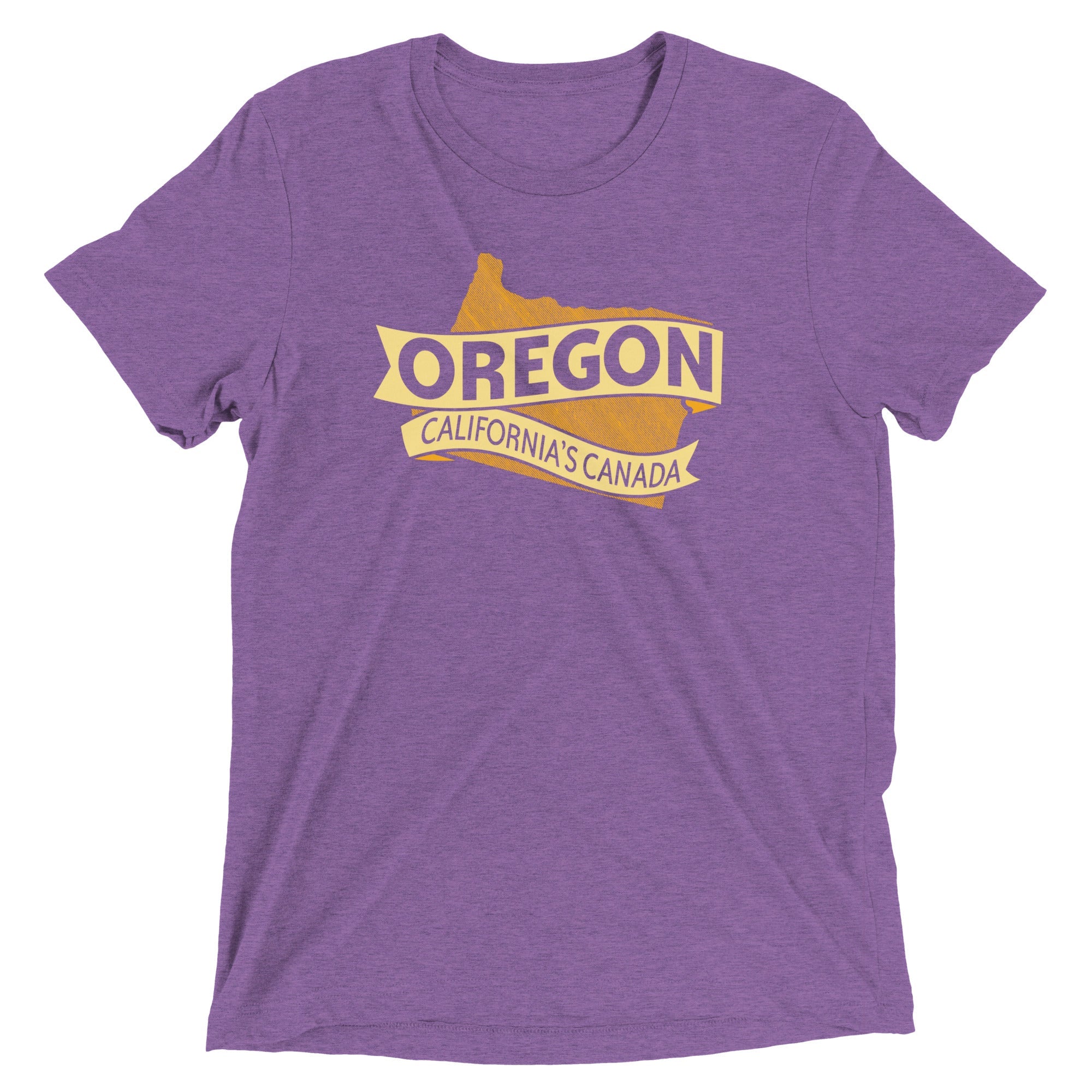 Oregon California's Canada Men's Tri-Blend Tee