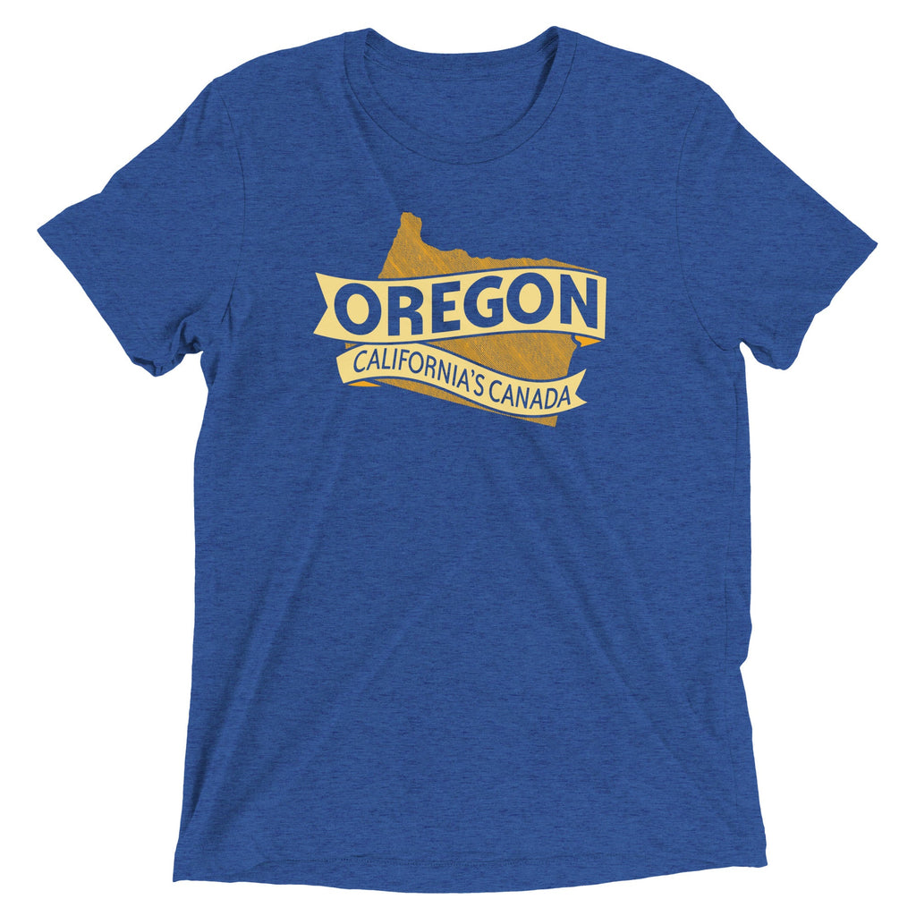 Oregon California's Canada Men's Tri-Blend Tee