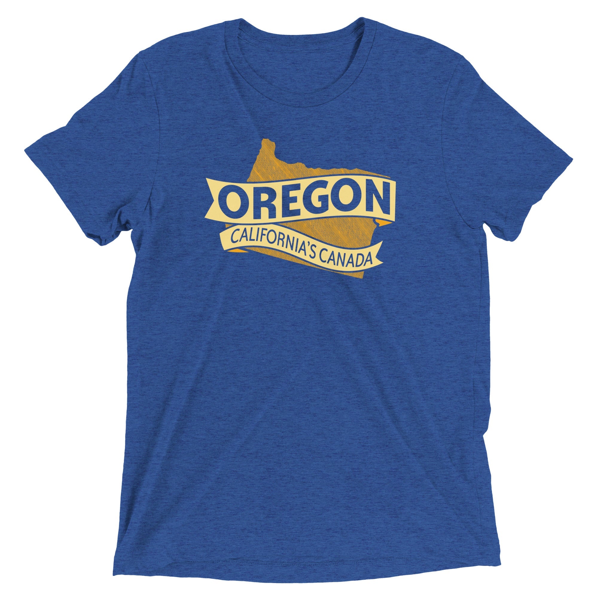 Oregon California's Canada Men's Tri-Blend Tee
