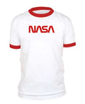 CLASSIC NASA LOGO outer space astronaut - Unisex Cotton Ringer Unisex