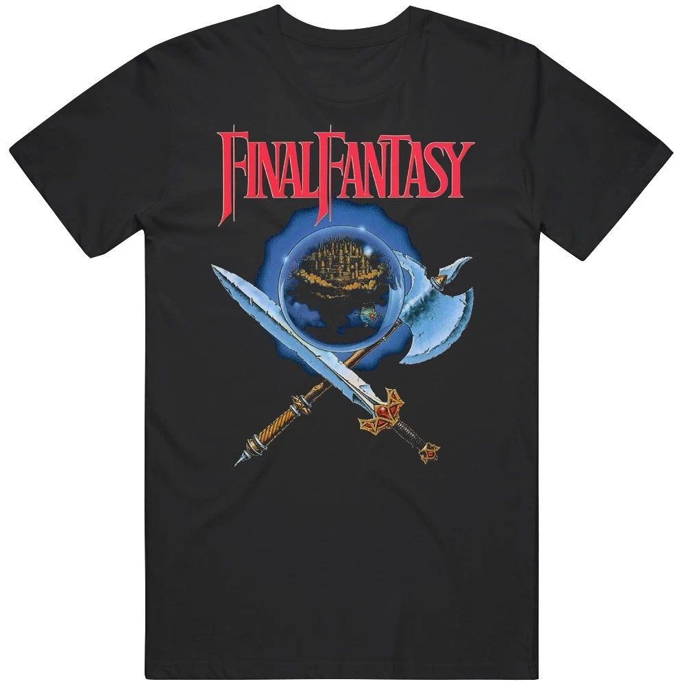 Final Fantasy Nes Retro T Shirt Unisex