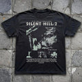 Silent Hill 2 Dark Horror Vintage Game Graphic S-5XL Unisex