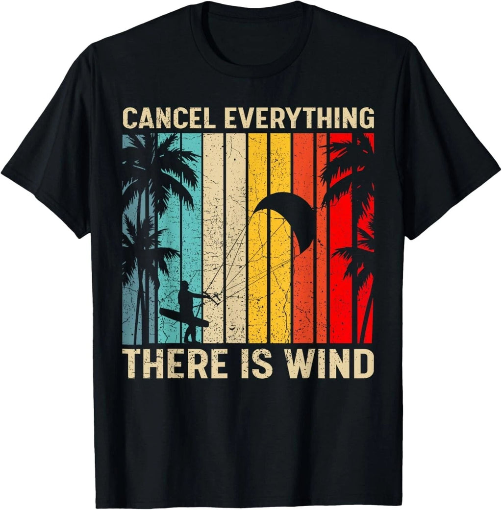 Kitesurfing Vintage Cancel Everything There Is Wind Surfing Gift Unisex Unisex