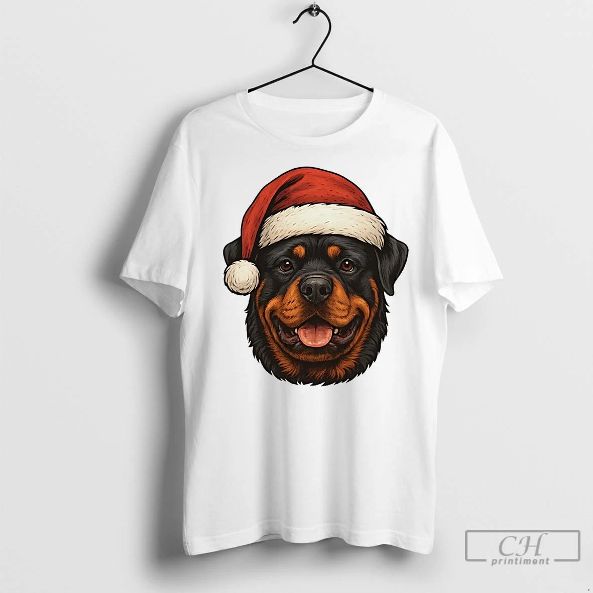 Premium Rottweiler Face Christmas Unisex