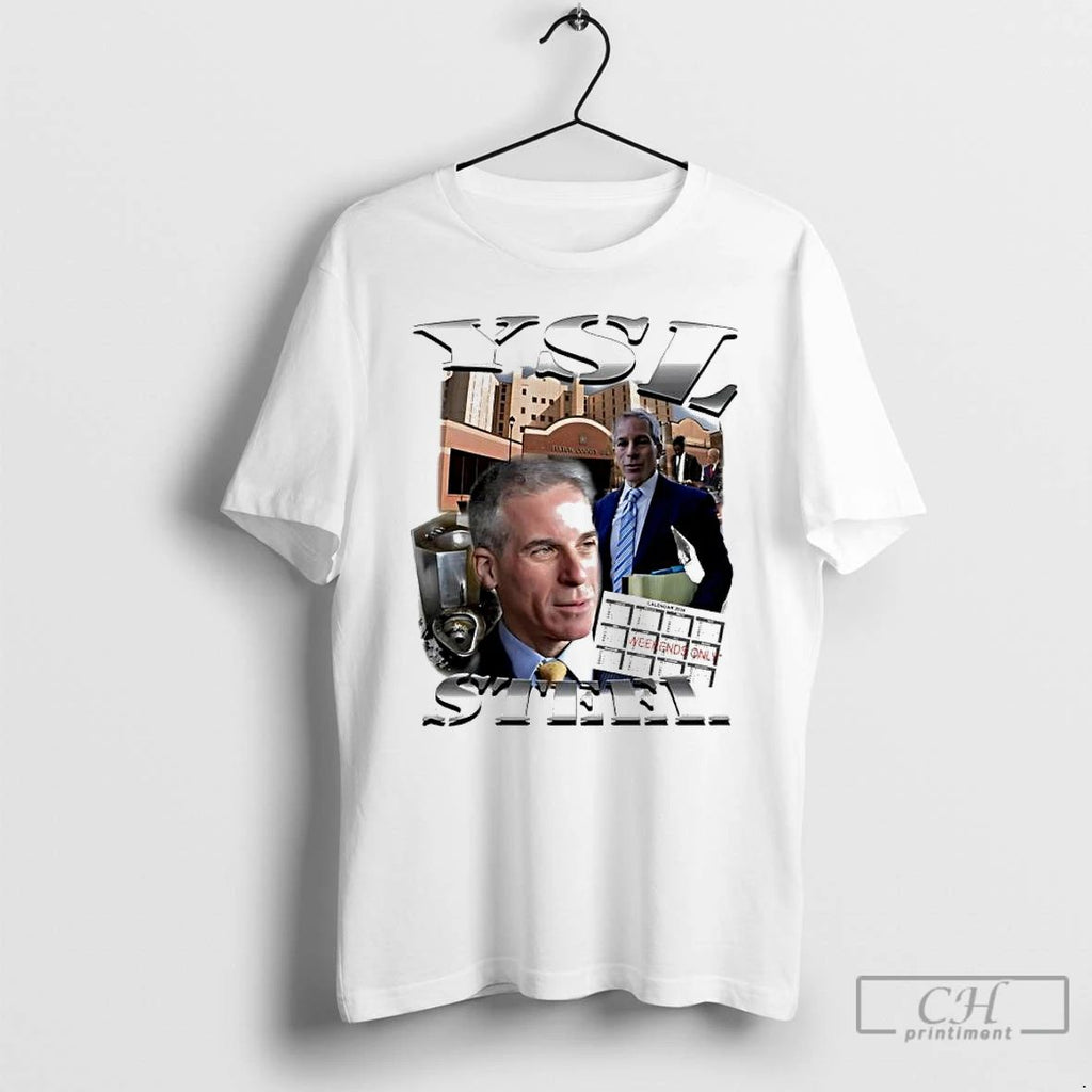 Premium Brian Steel Ysl Steel 90s Bootleg T Shirts Unisex