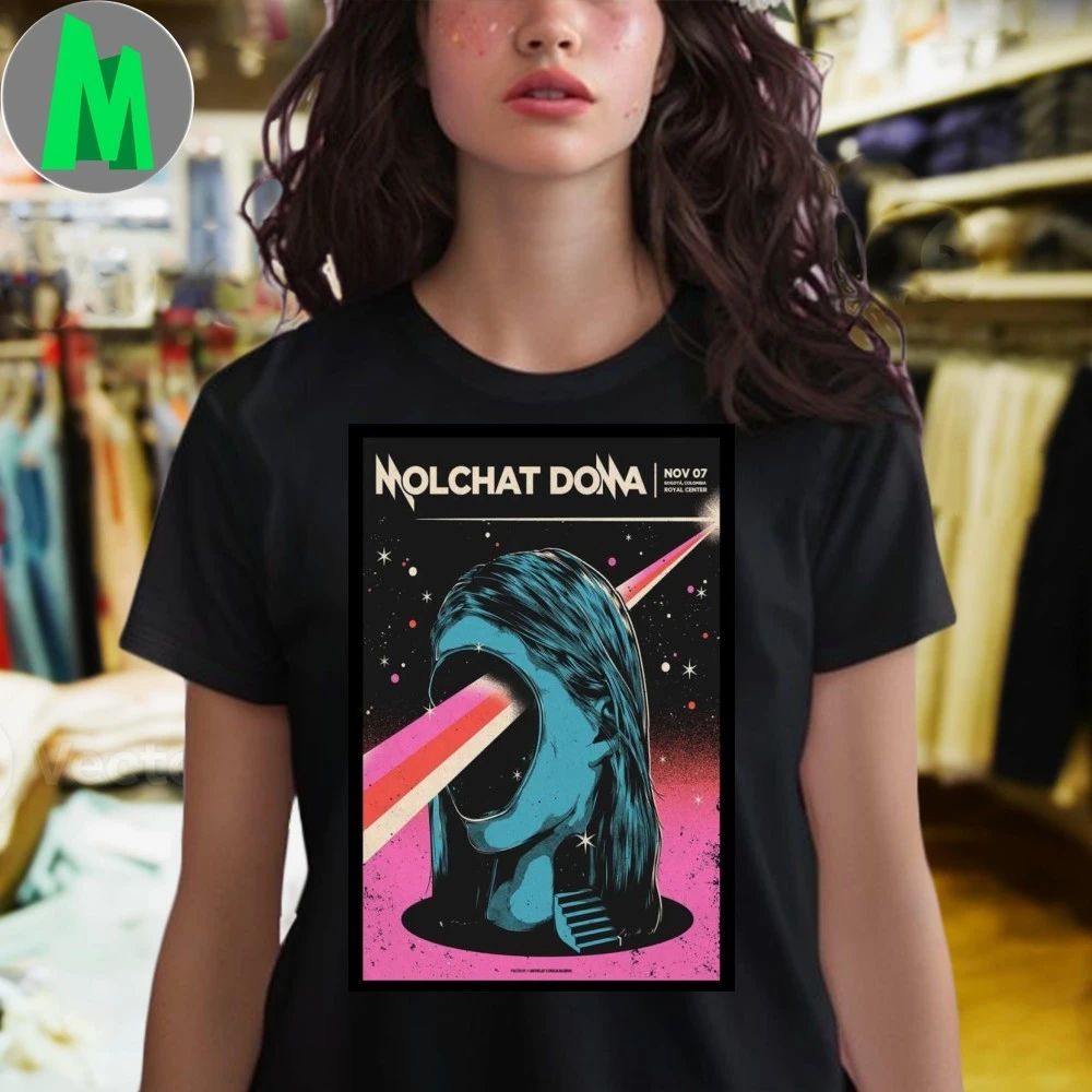 Molchat Doma November 7, 2025 Royal Center. Bogotá, Colombia Poster Shirt Unisex