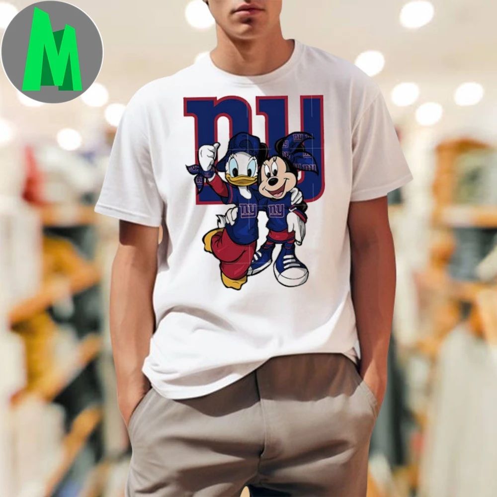 Daisy Minnie New York Giants Logo 2025 Shirt Unisex