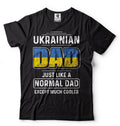 Ukrainian Dad T shirt Gift For Dad, Ukraine Ukrainian T shirt Father Day Gift Unisex