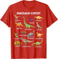 Dinosaur Boys Tee for Kids Adult Toddler Cute Mens Dinosaur Unisex