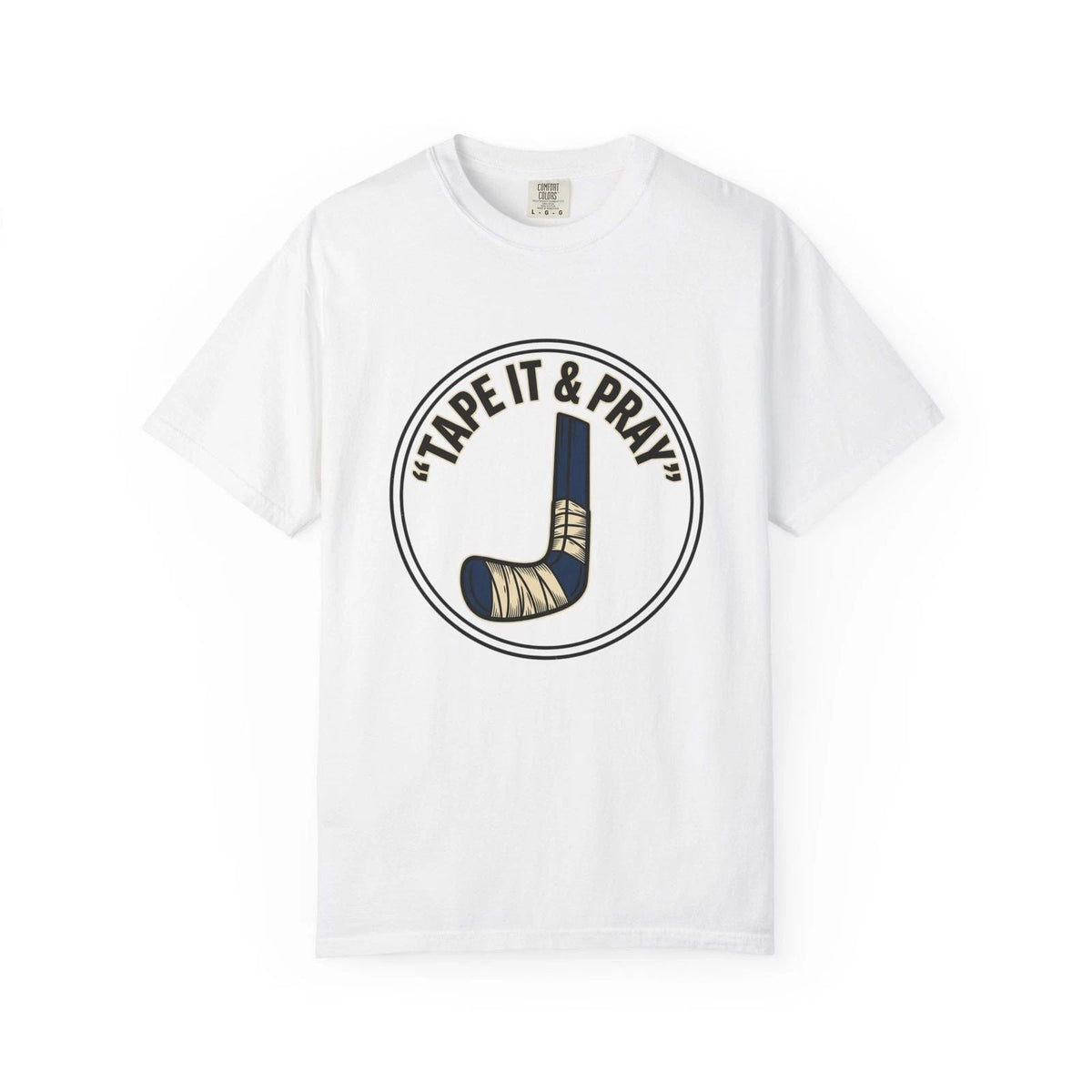 Hockey Shirt Tape It And Pray Funny Beer League Adult Unisex Hockey Unisex