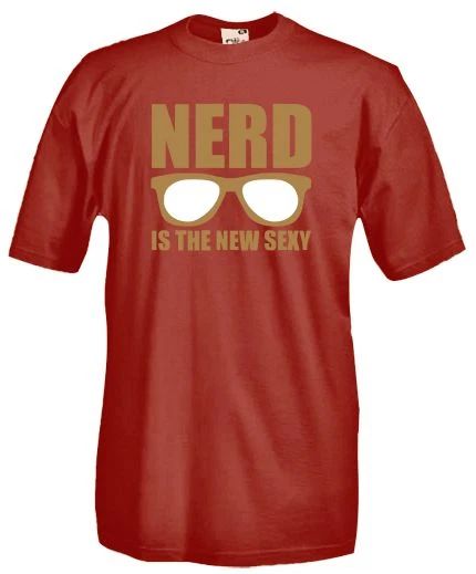 Jersey J87 Nerd is the new Sexy ironic Unisex
