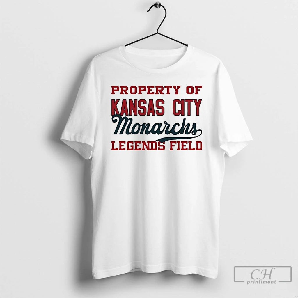 Premium Property Of Kansas City Monarchs Legends Field T Shirts Unisex