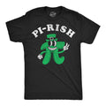 Mens Funny T Shirts Pi Rish Sarcastic Nerdy St Patricks Day Tee For Men Unisex