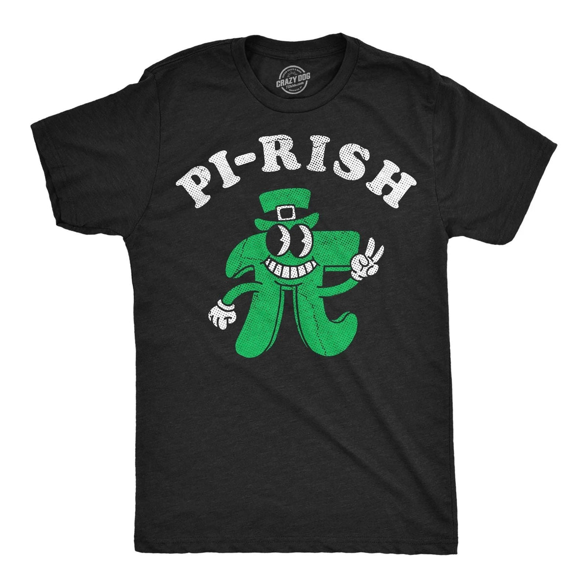 Mens Funny T Shirts Pi Rish Sarcastic Nerdy St Patricks Day Tee For Men Unisex