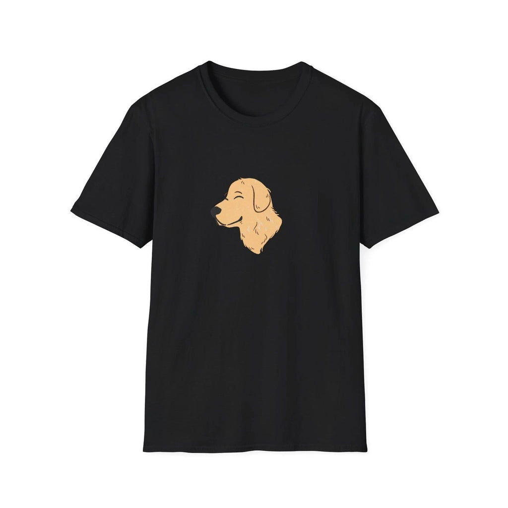 Golden Retriever Dog Head | Personalized gift | Vintage wildlife Tee Unisex