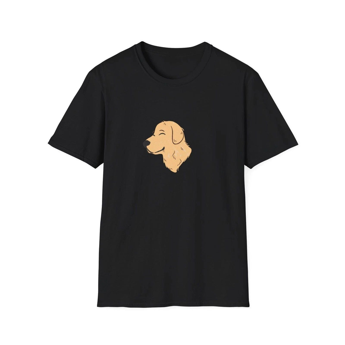 Golden Retriever Dog Head | Personalized gift | Vintage wildlife Tee Unisex
