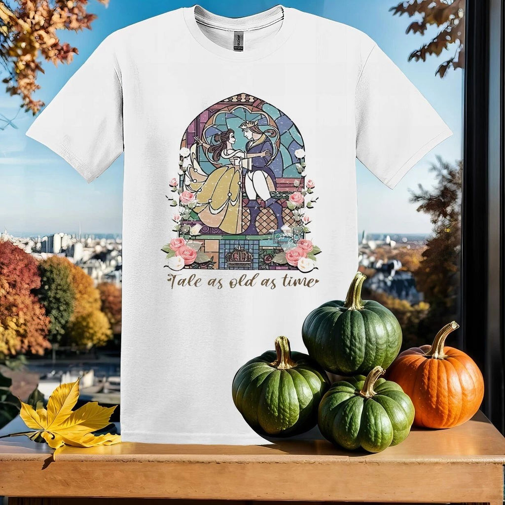 Beauty And The Beast Kids Men Women Unisex Tshirt SX458 Unisex