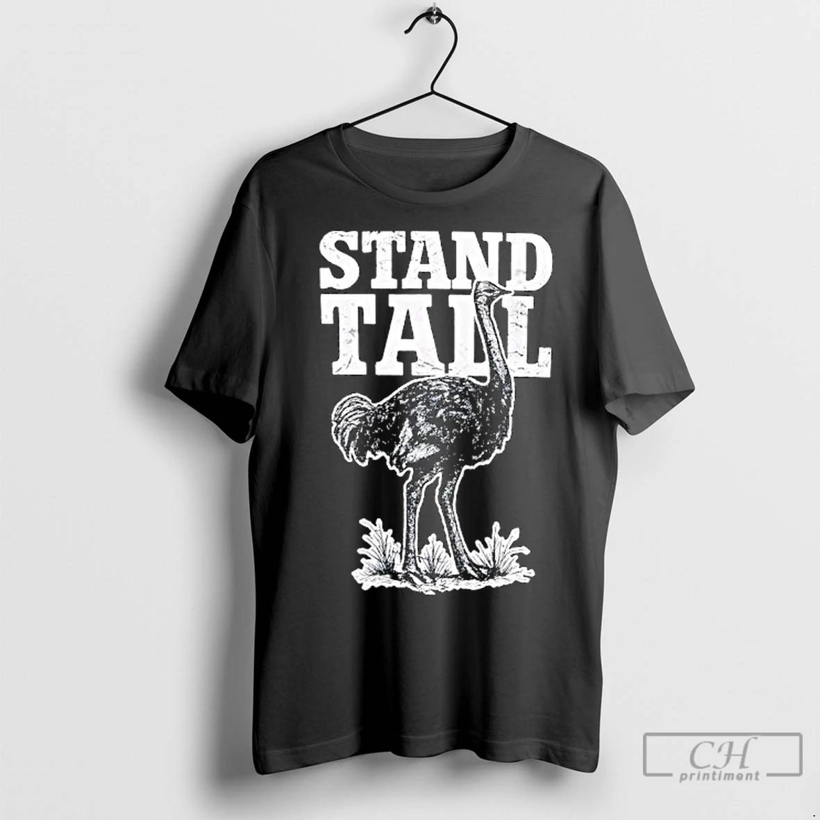 Classic Stand Tall Ostrich Graphic Unisex